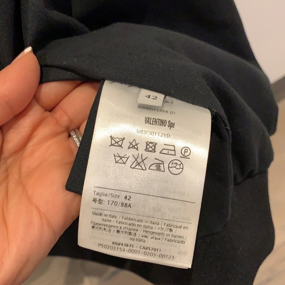Valentino bomber jacket, Size 42 EUC - Picture 5 of 10